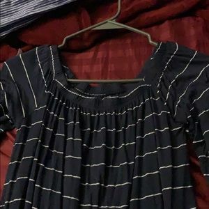 Off the shoulder long sleeve